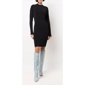 NWT Alice+Olivia Estelle open back dress